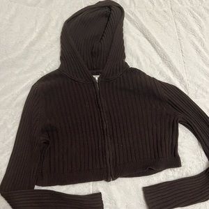 Aeropostale Brown Cropped sweater. Size XL